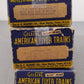 American Flyer Vintage S Gauge Passenger Cars #650,651,650 [3] VG/Box