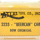 Atlas 3233 N Scale Dow Chemical "Beercan" Tank Car #10243 LN/Box