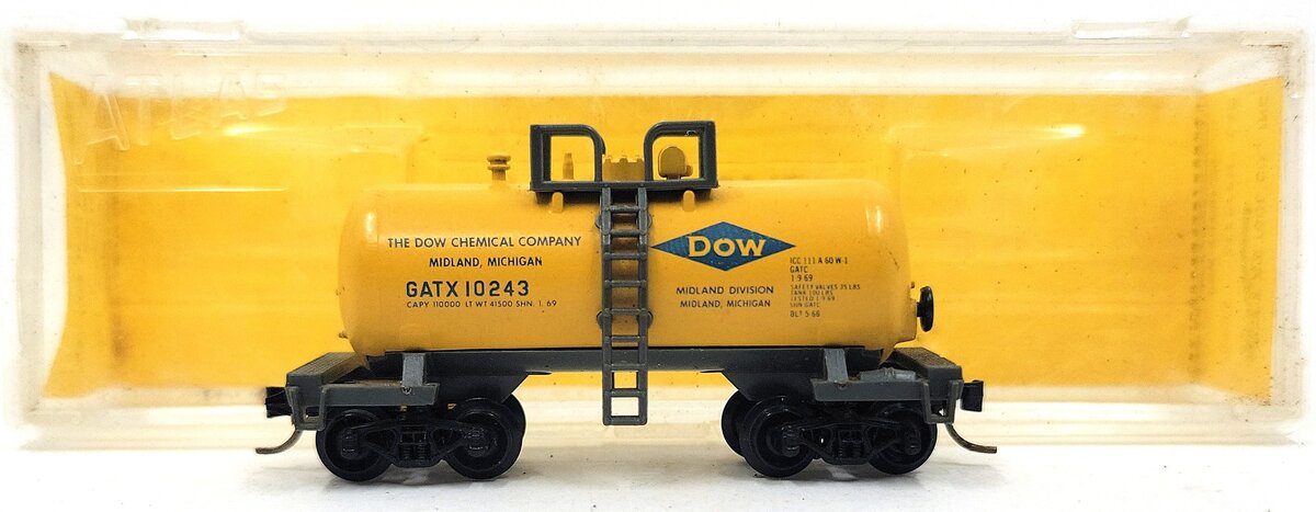 Atlas 3233 N Scale Dow Chemical 