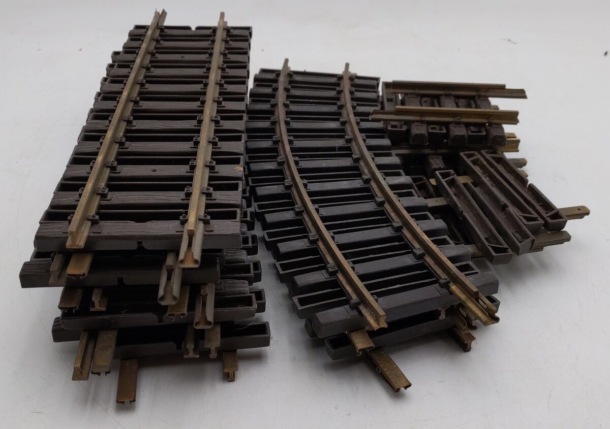 LGB/ Bachmann G Gauge Assorted Curved and Straight Track Sections [20] VG