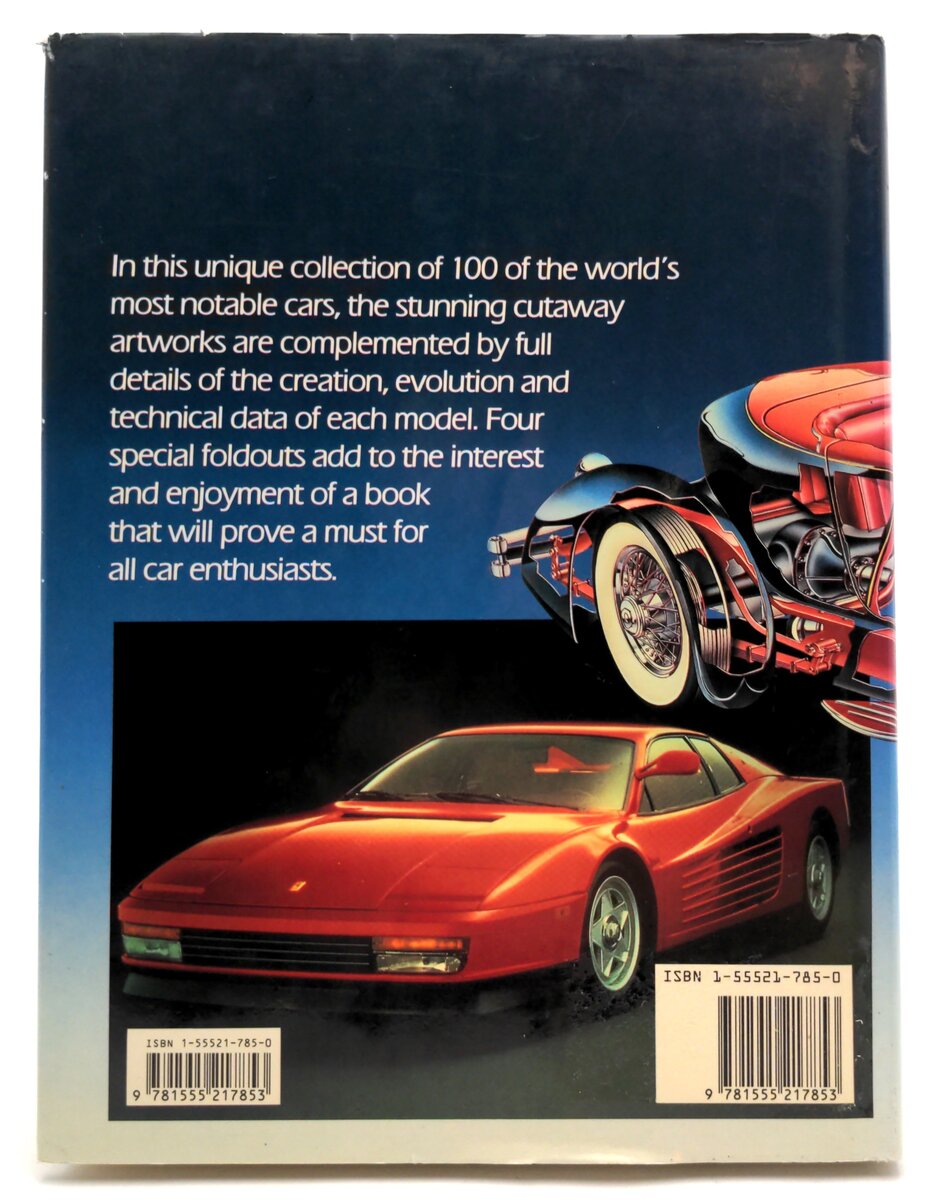 Chartwell Books Inc.  Inside 100 Great Cars by David Hodges LN