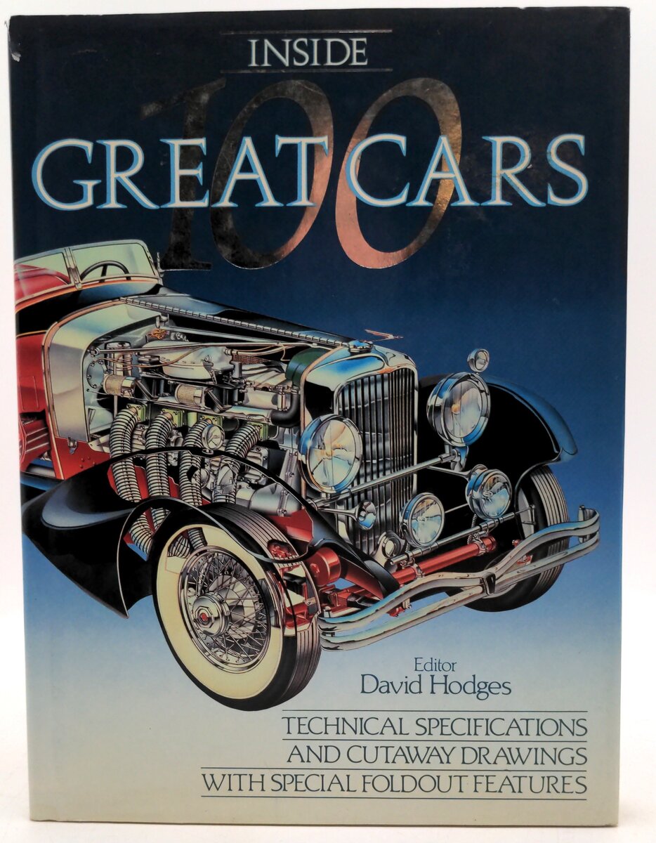 Chartwell Books Inc.  Inside 100 Great Cars by David Hodges LN