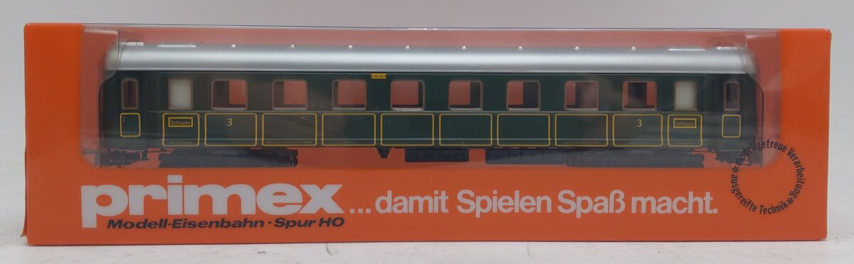 Primex 4199 HO Scale Oldtimer-Schnellzugwagen #3 LN/Box