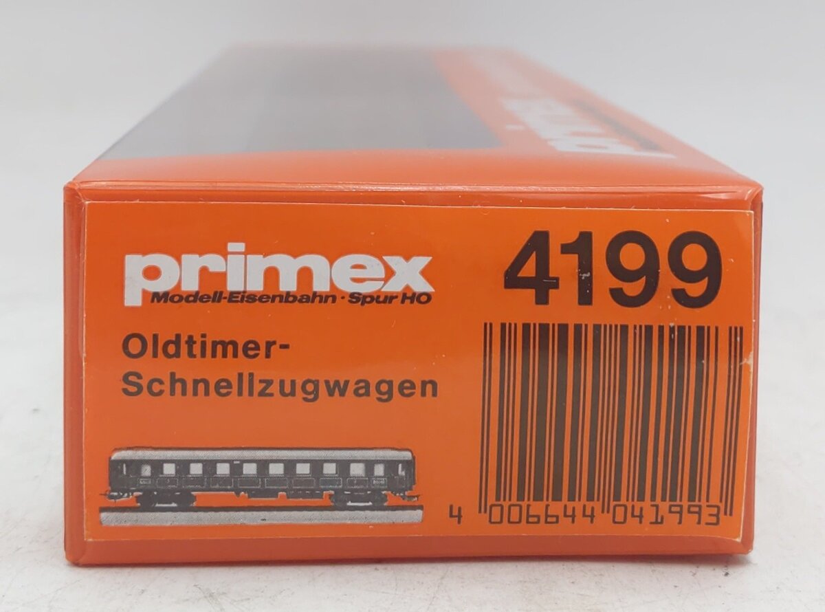 Primex 4199 HO Scale Oldtimer-Schnellzugwagen #3 LN/Box