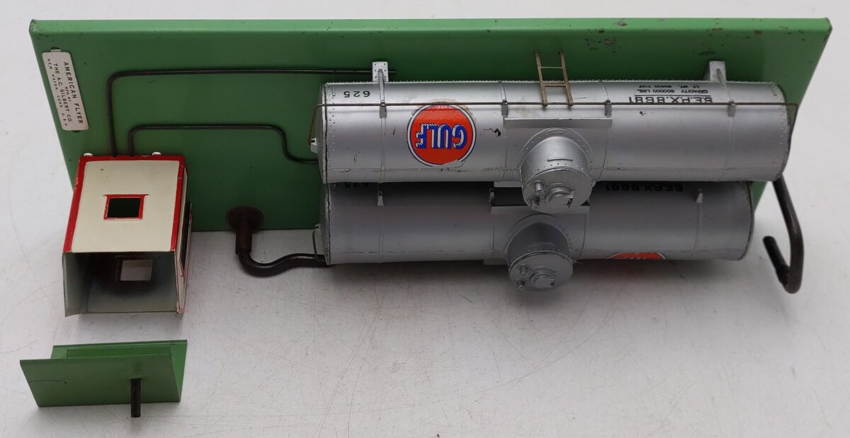 American Flyer 768 Vintage S Gulf Oil Supply Depot VG