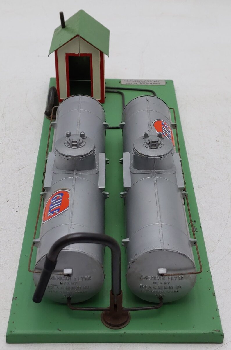 American Flyer 768 Vintage S Gulf Oil Supply Depot VG