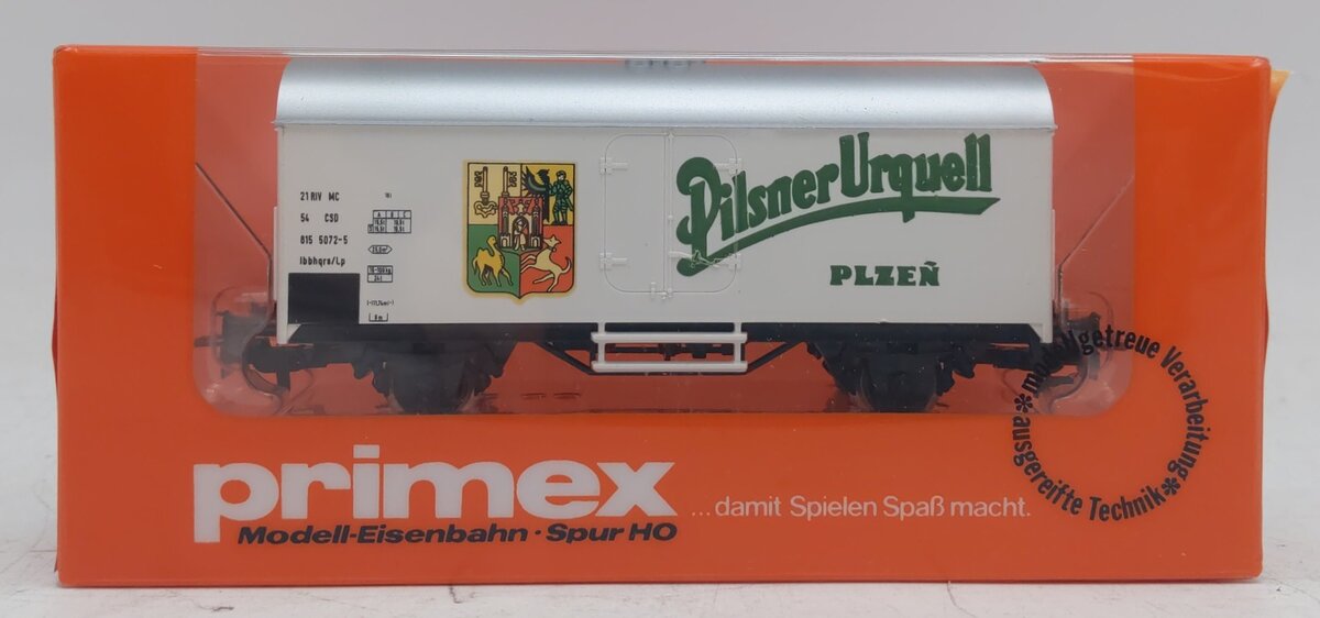 Primex 4553 HO Pilsner Urquell Beer Wagon NIB