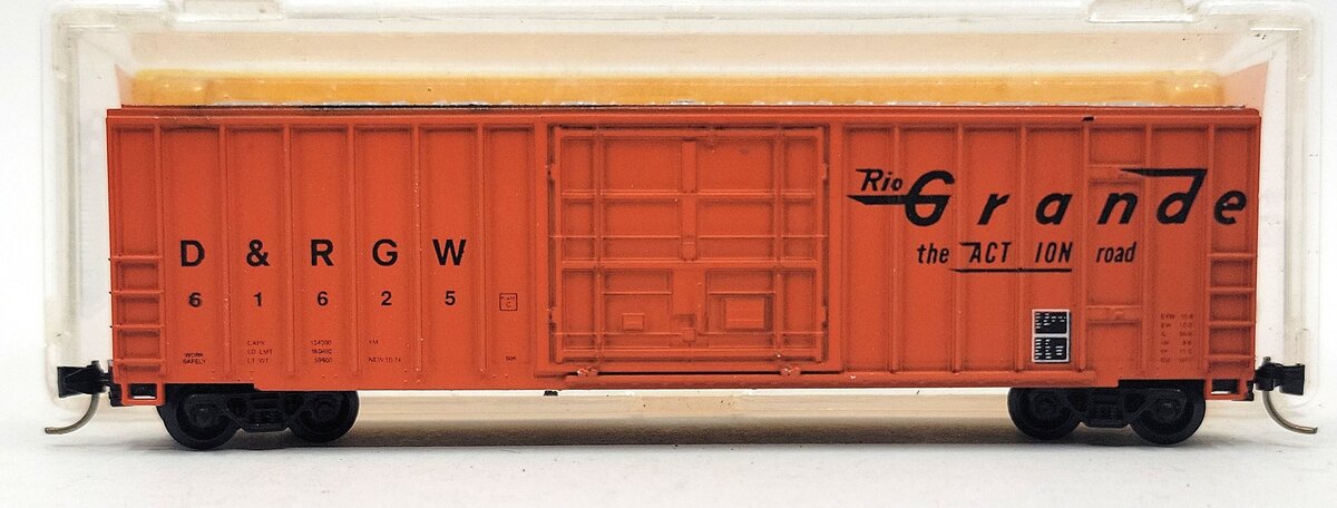 Roundhouse 8827 N Scale Rio Grande D&RGW Freight Car #61625 EX/Box