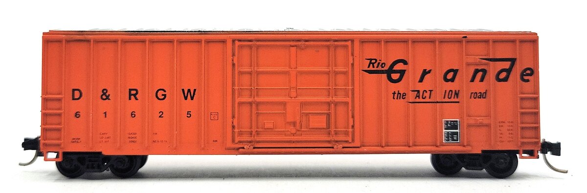 Roundhouse 8827 N Scale Rio Grande D&RGW Freight Car #61625 EX/Box