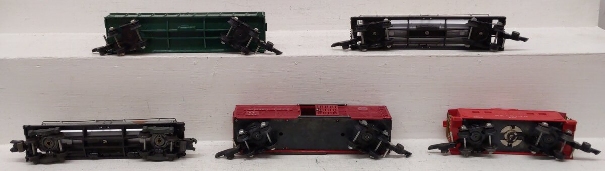 American Flyer Vintage S Gauge Freight Cars #625G, 631, 630, 629, 625G[5] VG
