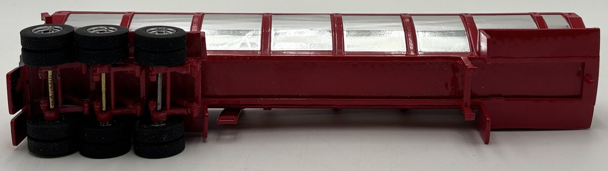 Tennessee Pass Models 1:87 Red Trout River 3 Axle Live Bottom Trailer VG