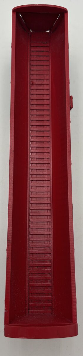 Tennessee Pass Models 1:87 Red Trout River 3 Axle Live Bottom Trailer VG