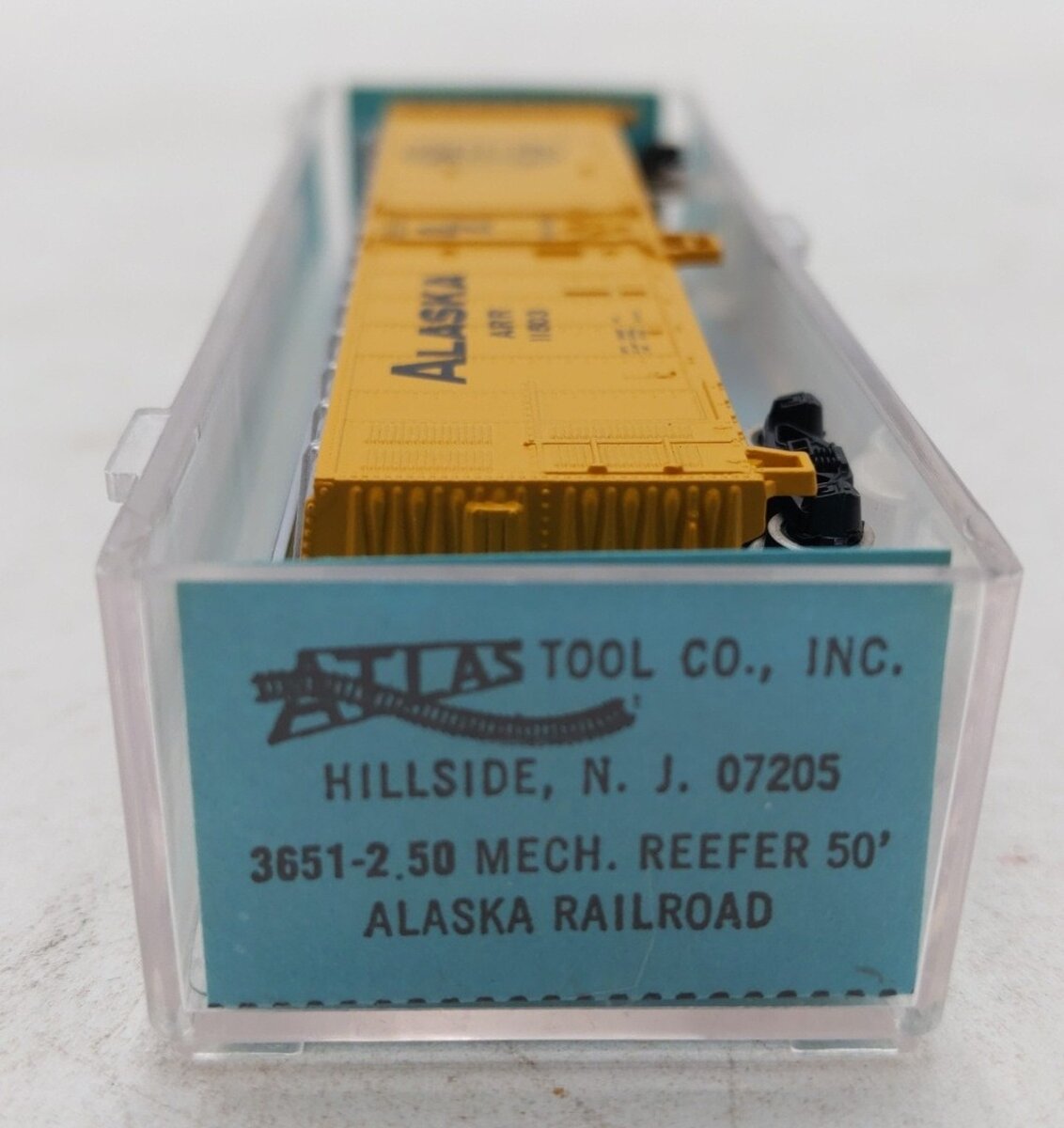 Atlas 3651-2.50 N Scale Alaska Railroad Reefer Car #11503 LN/Box