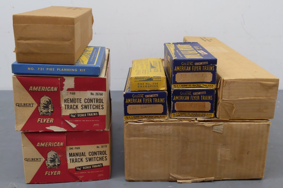 American Flyer Vintage S Scale Boxes-731/26770/26760/375/5002T [5]/Box