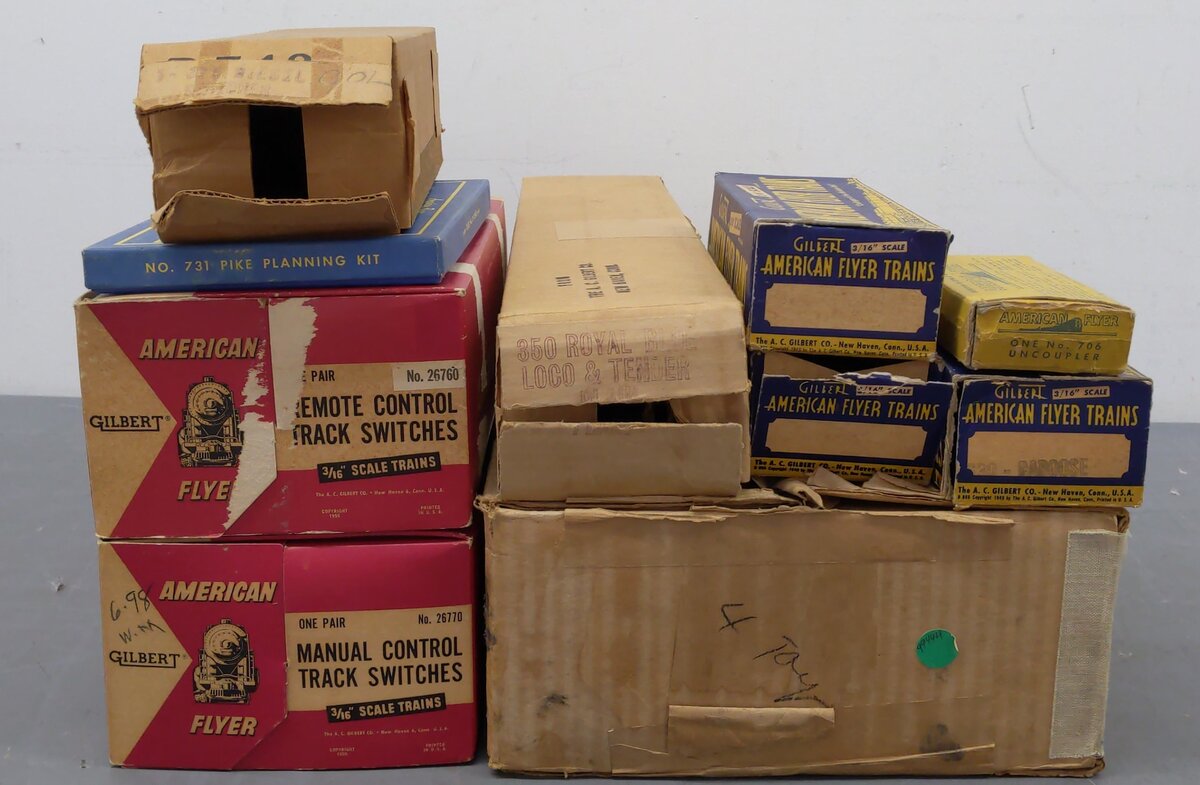 American Flyer Vintage S Scale Boxes-731/26770/26760/375/5002T [5]/Box
