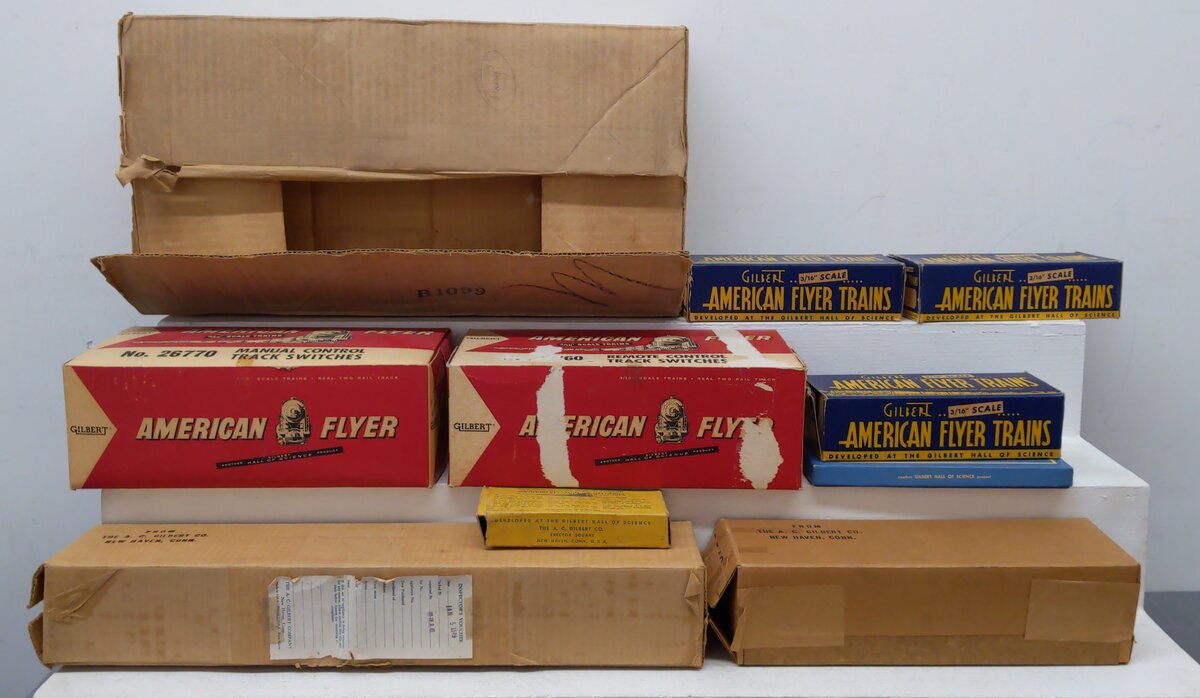 American Flyer Vintage S Scale Boxes-731/26770/26760/375/5002T [5]/Box