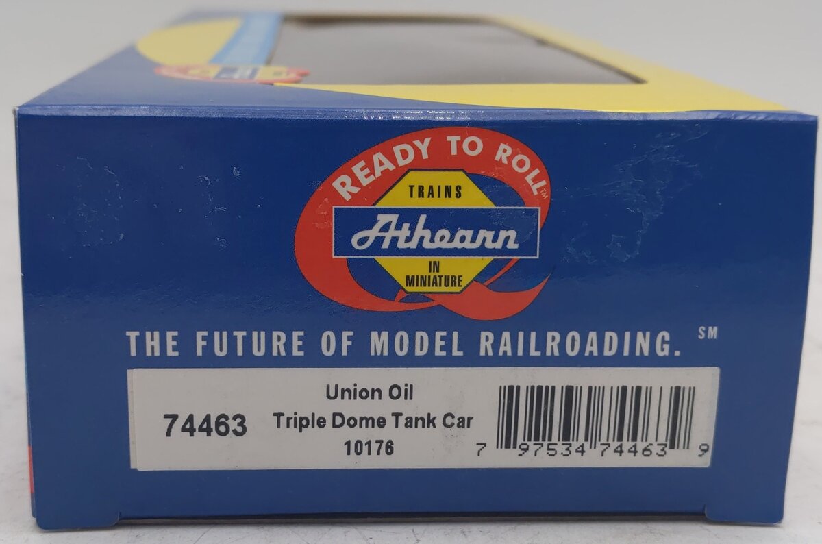 Athearn 74463 HO Scale Union Oil 3-Dome Tankcar #2 EX/Box
