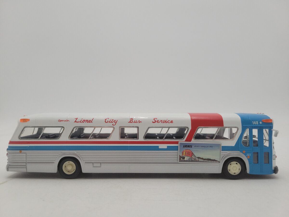 Corgi 54401 1:50 Lionel City Bus Services GM 5301 Fishbowl Bus EX