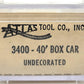 Atlas 3400 N Scale USAX United States Army Box Car #243670 LN/Box