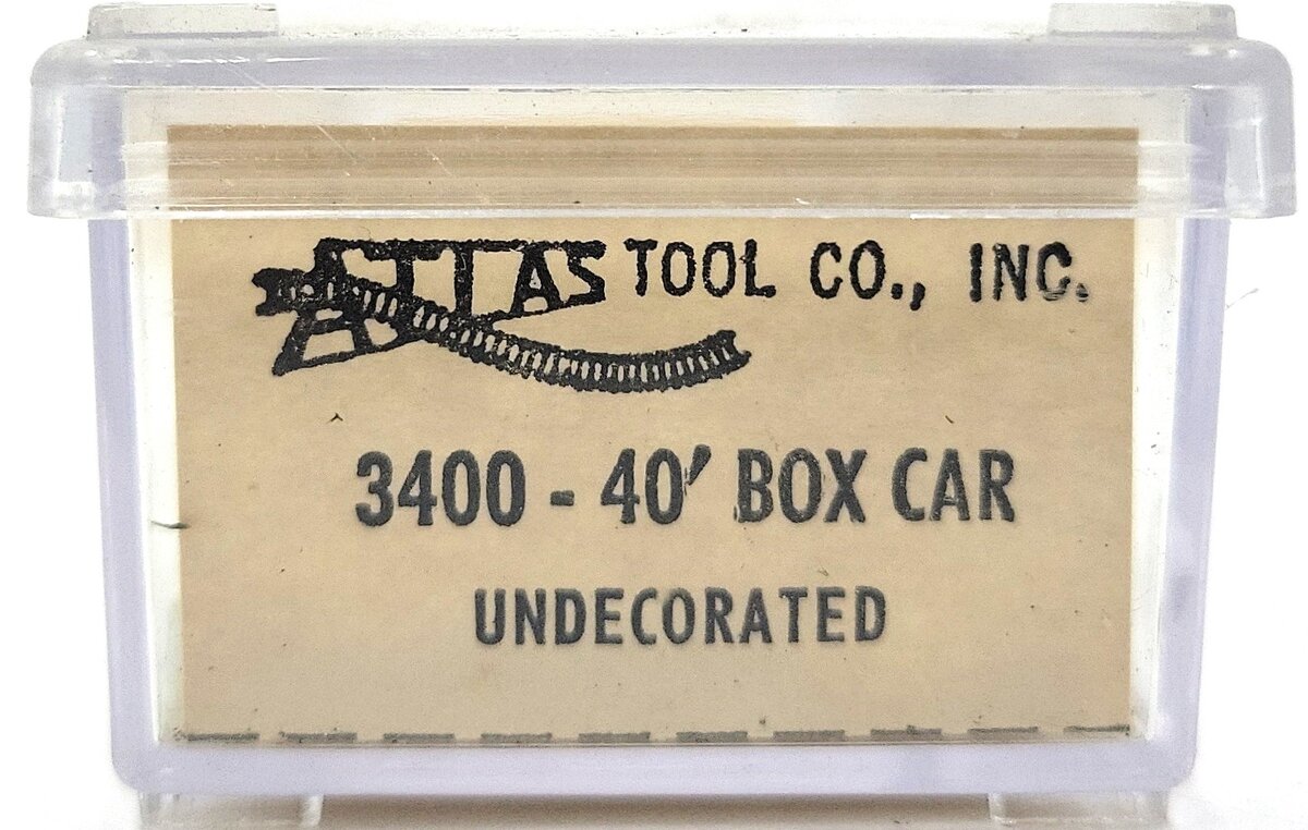 Atlas 3400 N Scale USAX United States Army Box Car #243670 LN/Box