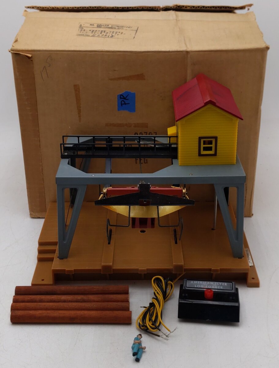 American Flyer 787 Vintage S Log Loader VG/Box