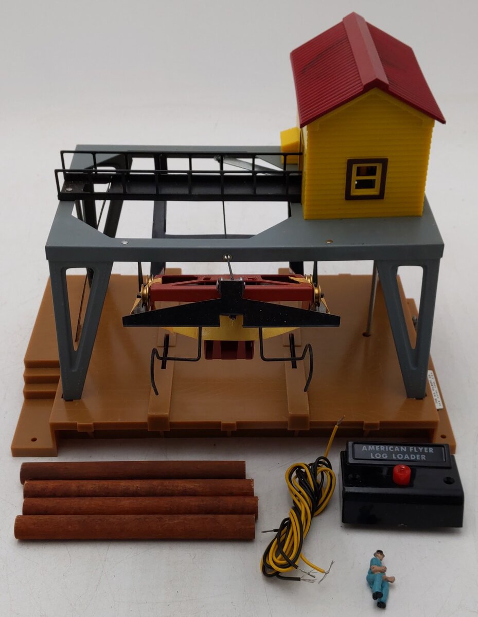 American Flyer 787 Vintage S Log Loader VG/Box