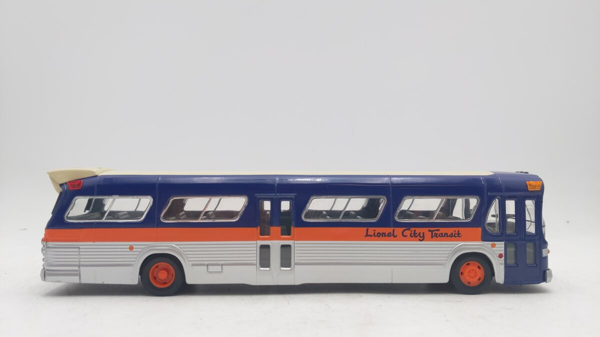 Corgi 54302 1:50 Lionel City Transit GM 5301 Fishbowl Bus EX