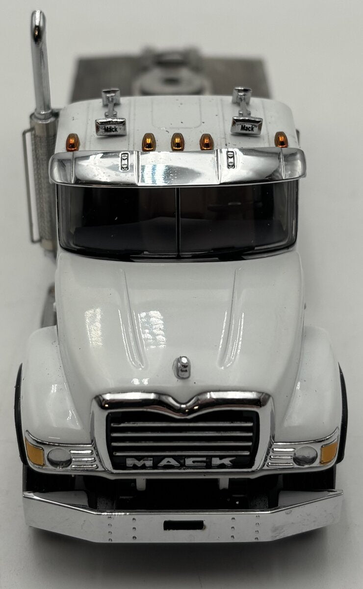 Sword Models SW2019 1:50 White Mack Granite 8x4 Semi-Tractor Diecast EX