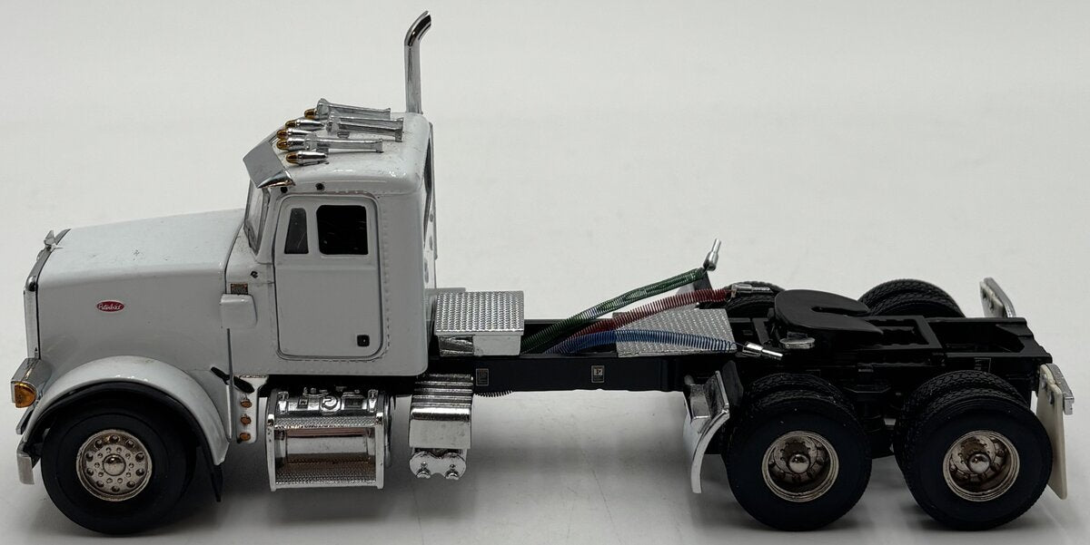 Sword Models  1:50 White Peterbilt 357 Semi-Tractor Diecast EX