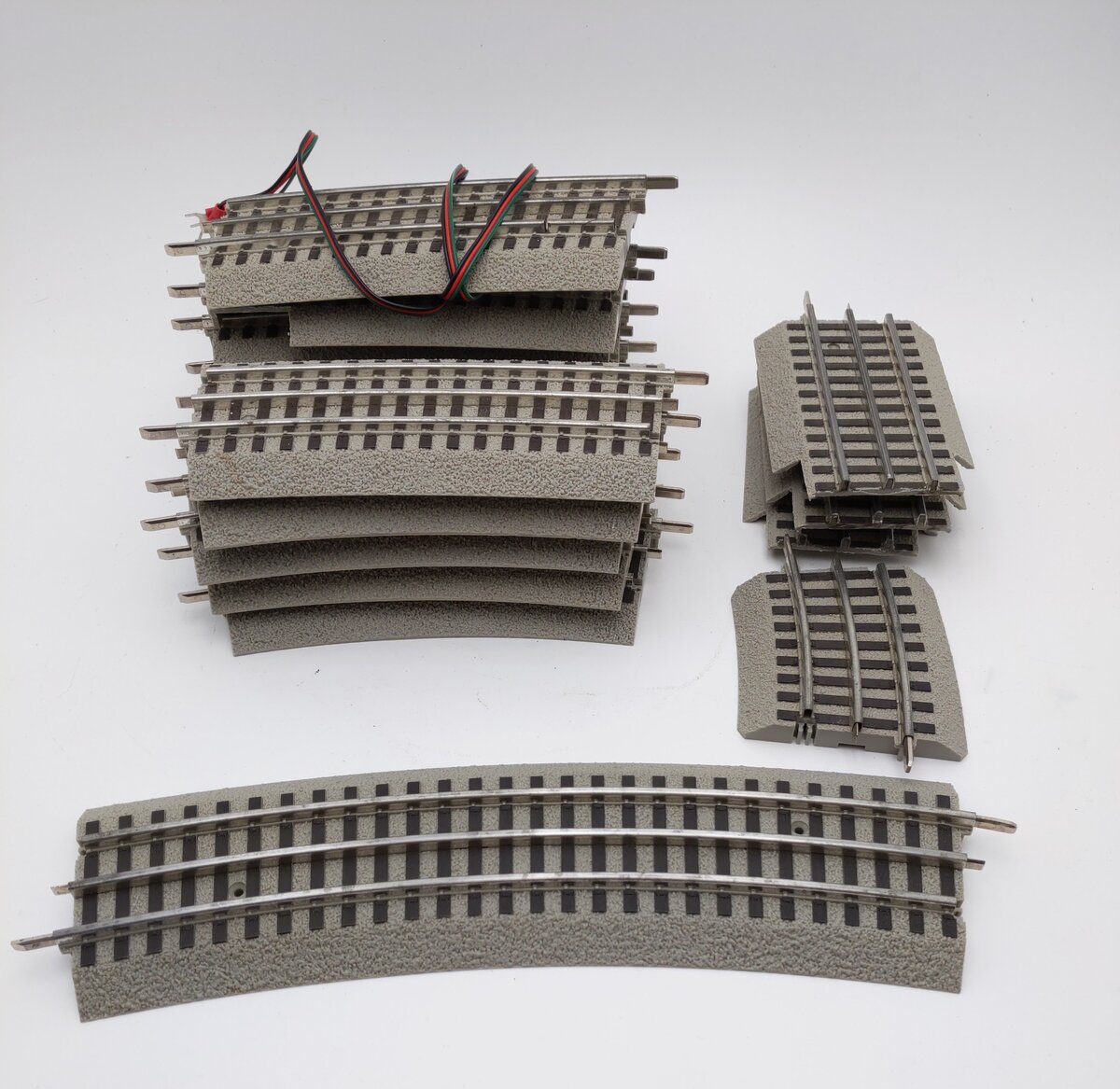 Lionel O Fastrack Assorted Curved & Straight Track Sections [16] VG