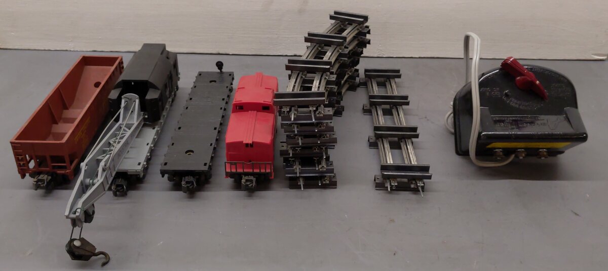 American Flyer 20610 Vintage S The Dispatcher Diesel Freight Train Set EX/Box