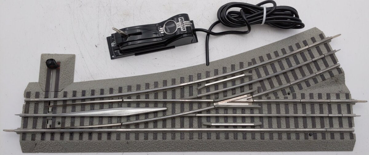Lionel 6-16826 O72 FasTrack Command Control Left Hand Switch Turnout EX/Box