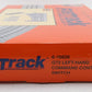 Lionel 6-16826 O72 FasTrack Command Control Left Hand Switch Turnout EX/Box