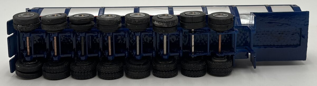 Tennessee Pass Models 1:87 Blue Trout River 8 Axle Trailer EX