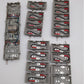 Lionel O Fastrack Assorted Straight Sections & Bumpers [33] EX