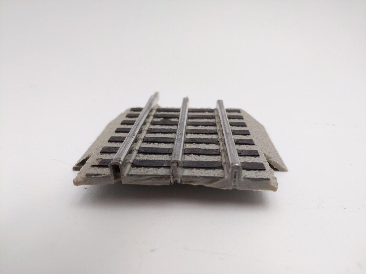 Lionel O Fastrack Assorted Straight Sections & Bumpers [33] EX