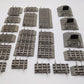 Lionel O Fastrack Assorted Straight Sections & Bumpers [33] EX
