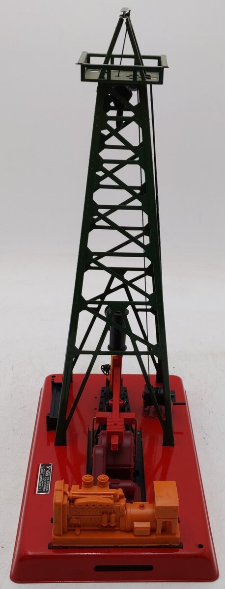 Lionel 455 Vintage O Operating Oil Derrick and Pumper VG/Box