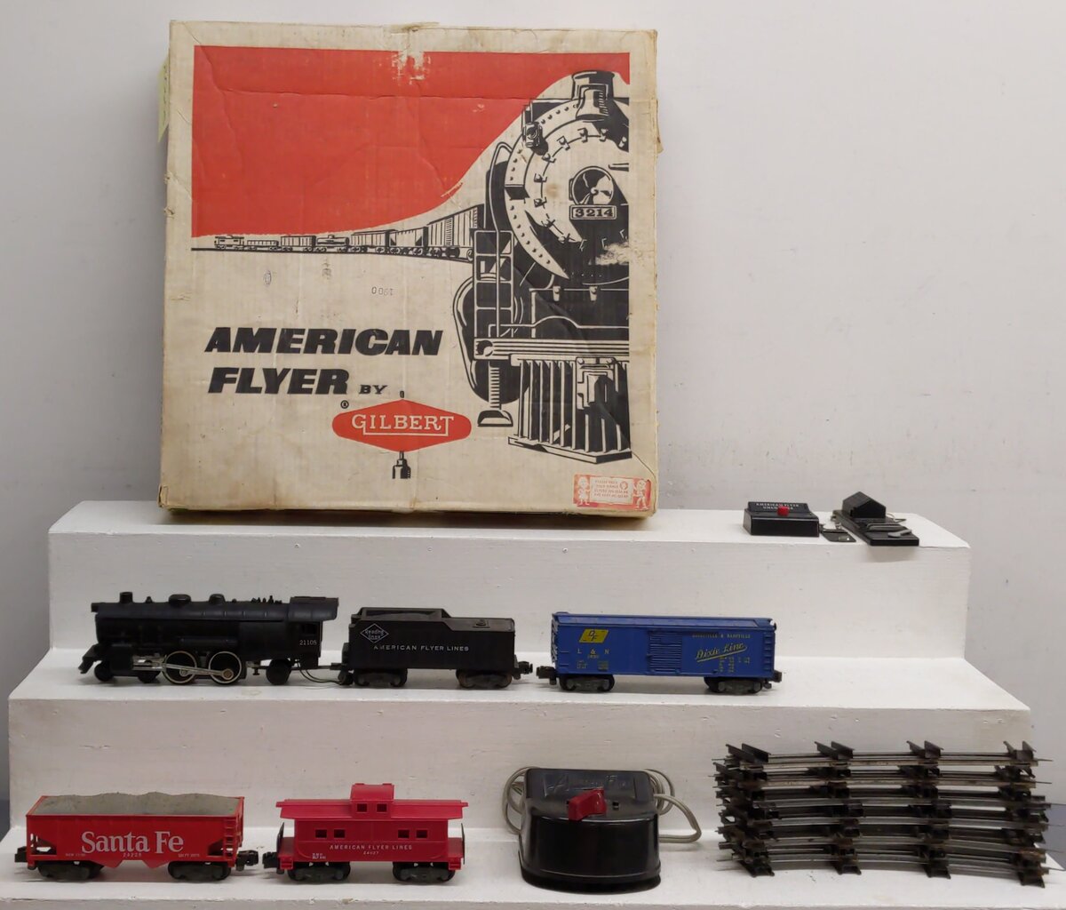 American Flyer 20605 Vintage S The Arrow Train Set VG/Box