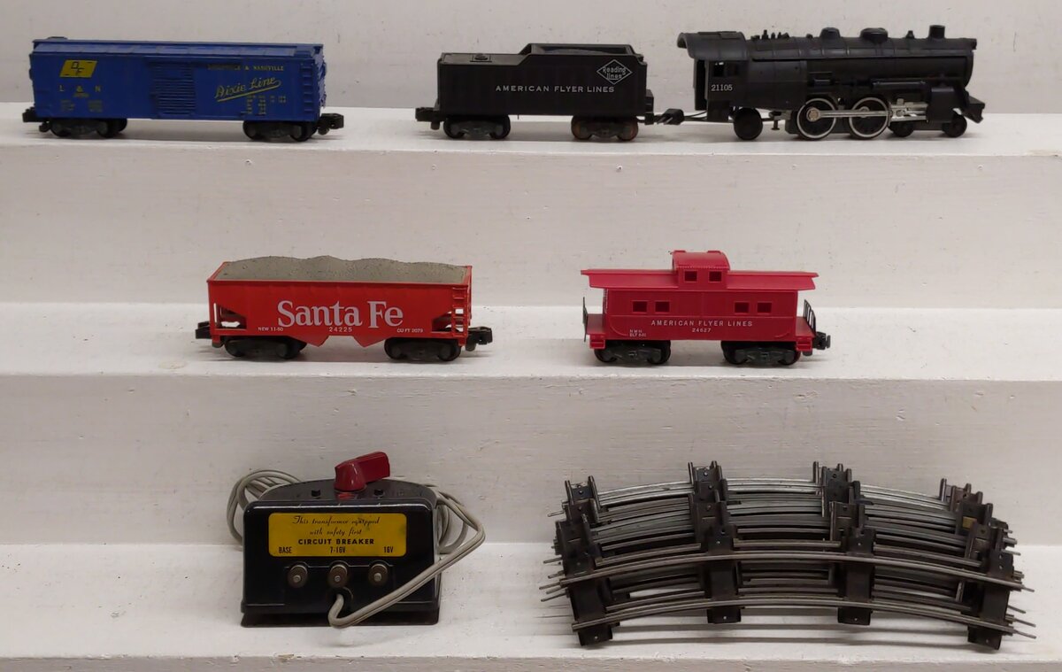 American Flyer 20605 Vintage S The Arrow Train Set VG/Box