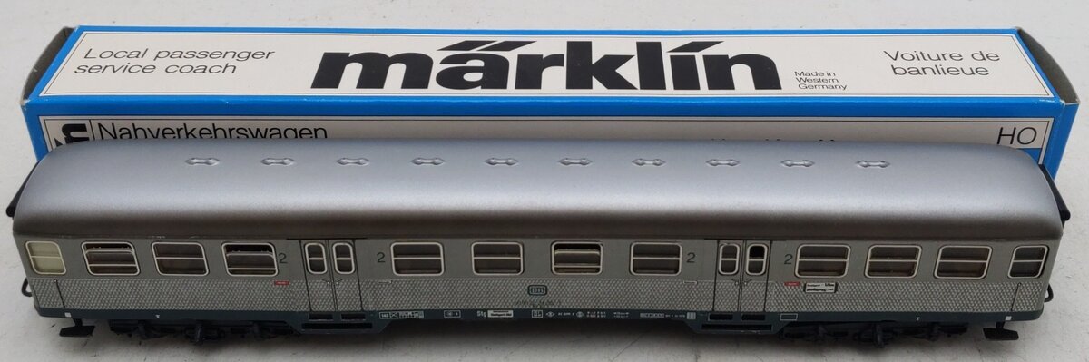 Marklin 4082 DB Tinplate Passenger Car EX/Box