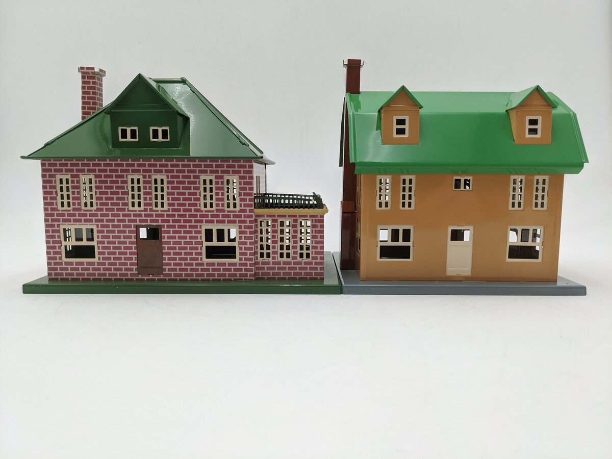 MTH 10-1110 O Gauge Tinplate Traditions #192 Villa Set [2] EX