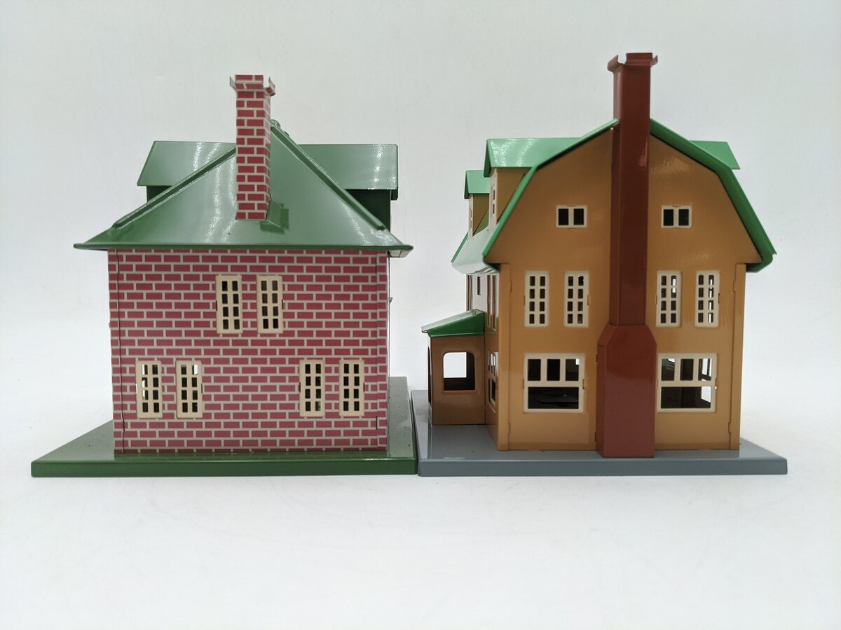 MTH 10-1110 O Gauge Tinplate Traditions #192 Villa Set [2] EX