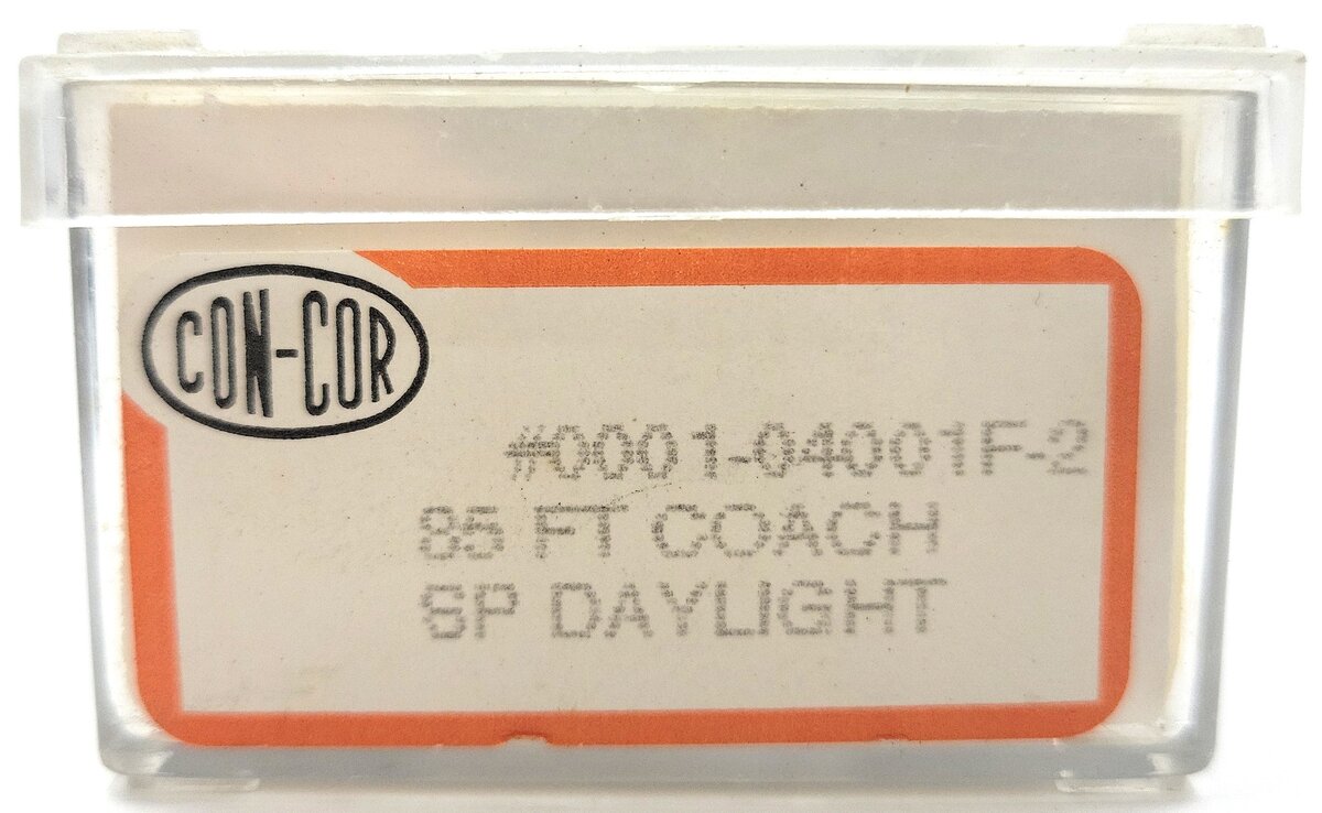 Con-Cor 0001-04001F-2 N Scale Southern Pacific Daylight 85'' Passenger Car EX/Box