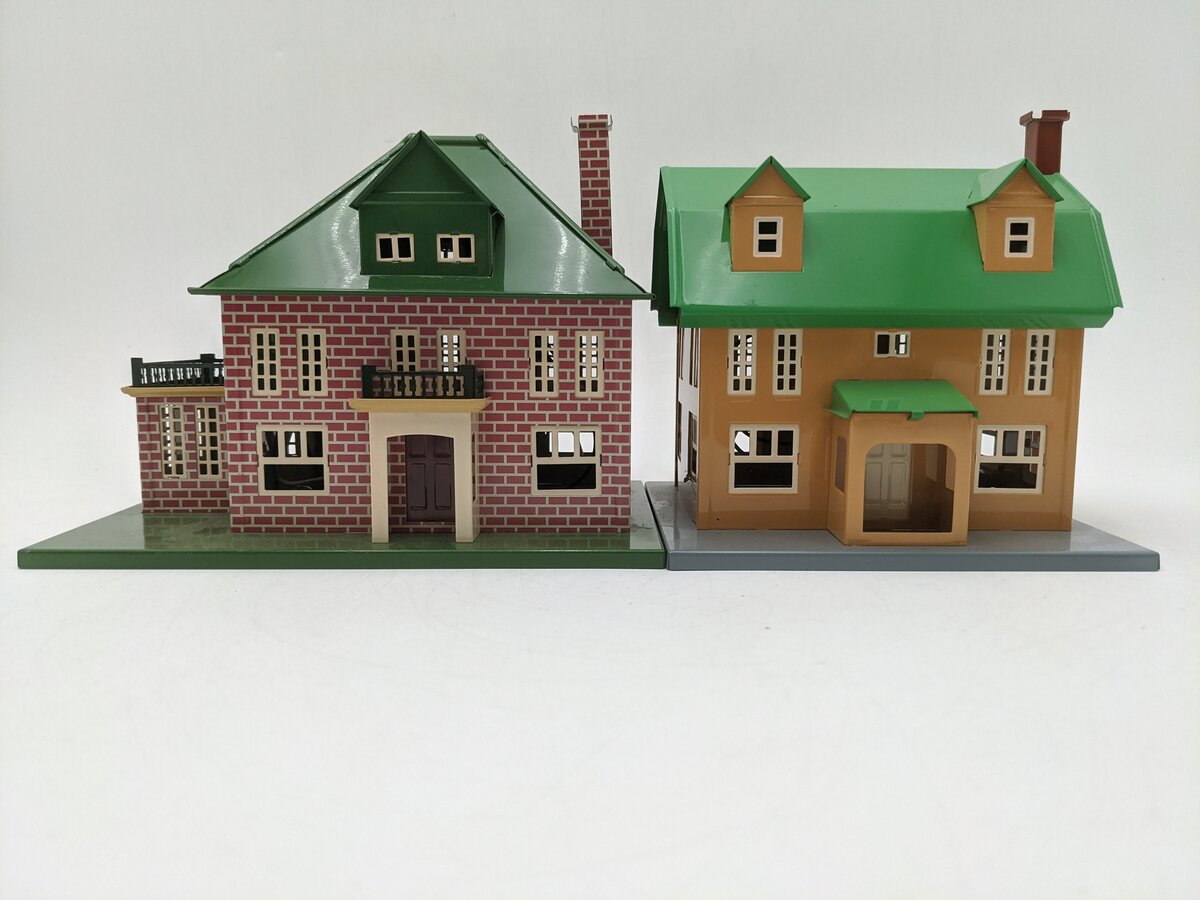 MTH 10-1110 O Gauge Tinplate Traditions #192 Villa Set [2] EX