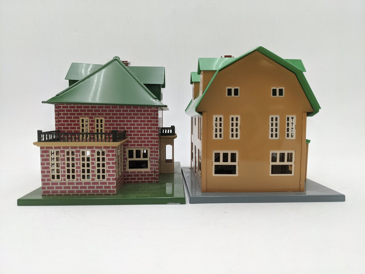 MTH 10-1110 O Gauge Tinplate Traditions #192 Villa Set [2] EX