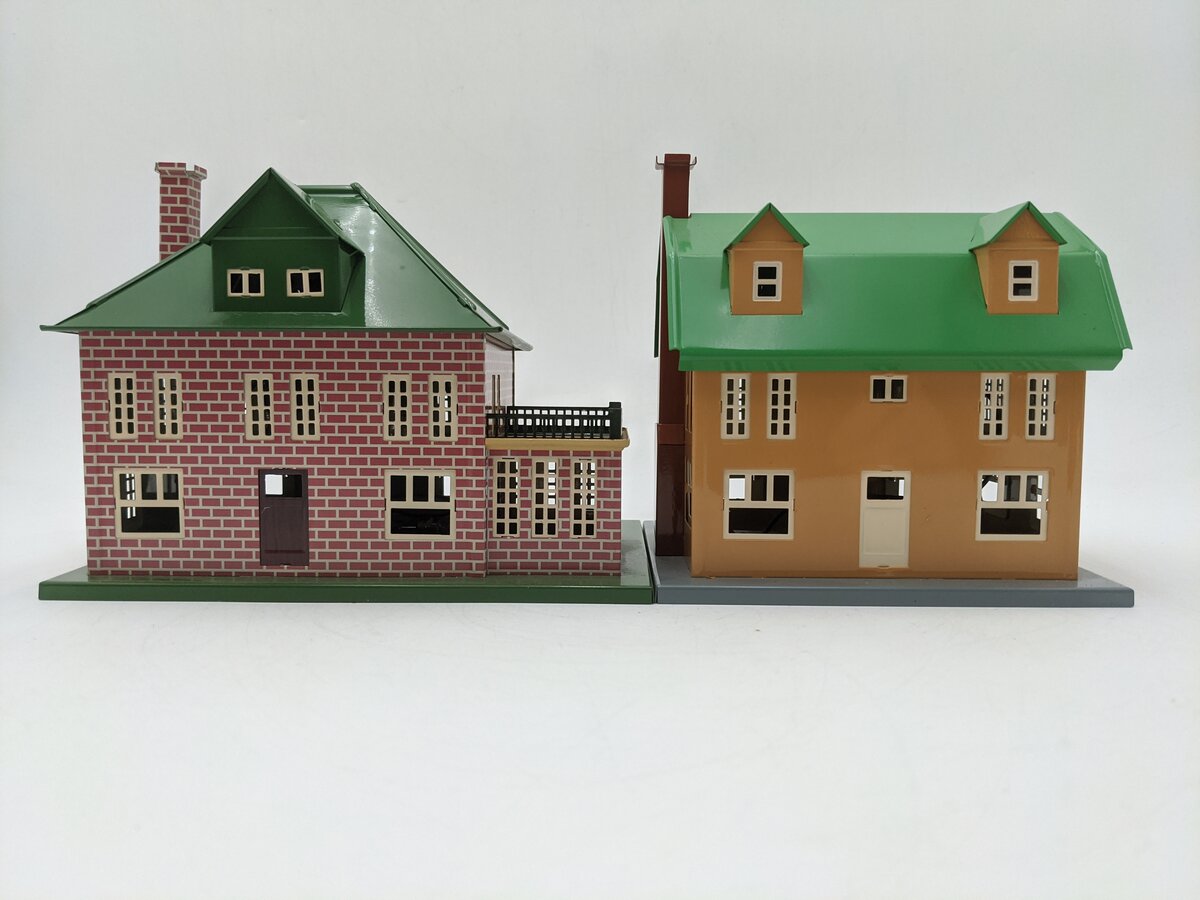 MTH 10-1110 O Gauge Tinplate Traditions #192 Villa Set [2] EX