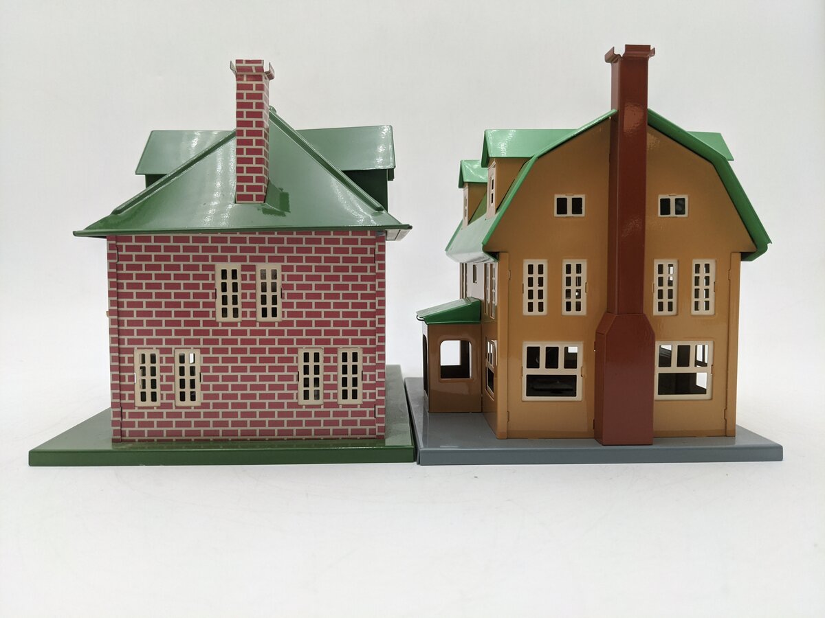 MTH 10-1110 O Gauge Tinplate Traditions #192 Villa Set [2] EX