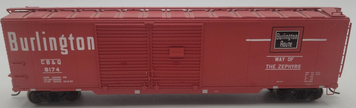 Proto 2000 30369 HO CB&Q 50' Automobile Box Car #8174 EX/Box