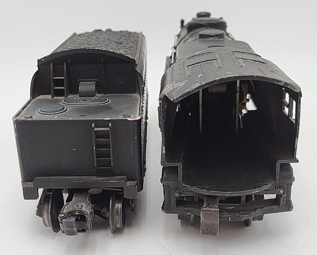 Lionel 2035 Vintage O 2-6-4 Diecast Postwar Steam Locomotive with 6466W Tender VG